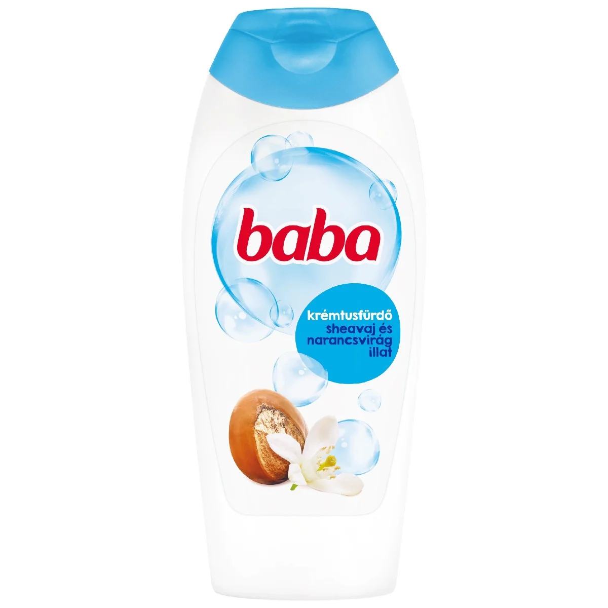 tusfürdő 400 ml Sheavaj és narancsvirág