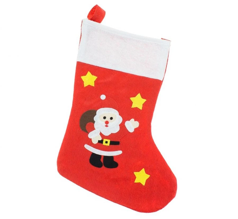 Karácsonyi St. Nicholas kandalló zokni, csizma 40 cm