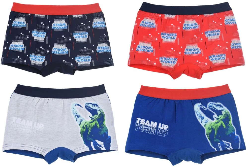 Jurassic World Team Up gyerek boxeralsó 2 darab/csomag 2 - 8 év / 92 - 128 cm