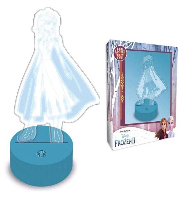 Disney Jégvarázs Elsa 2D LED Lámpa