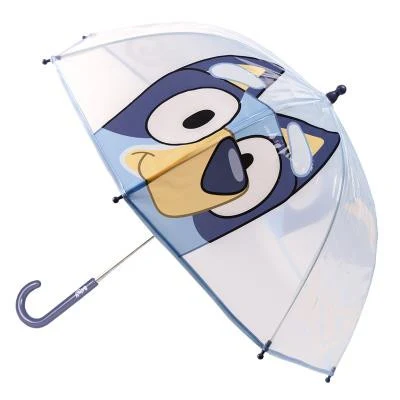Bluey Joyful gyerek átlátszó esernyő Ø71 cm