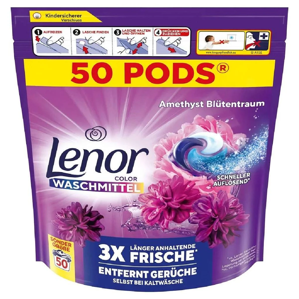 Mosókapszula 50 db-os Amethyst Flower Dream 3/#