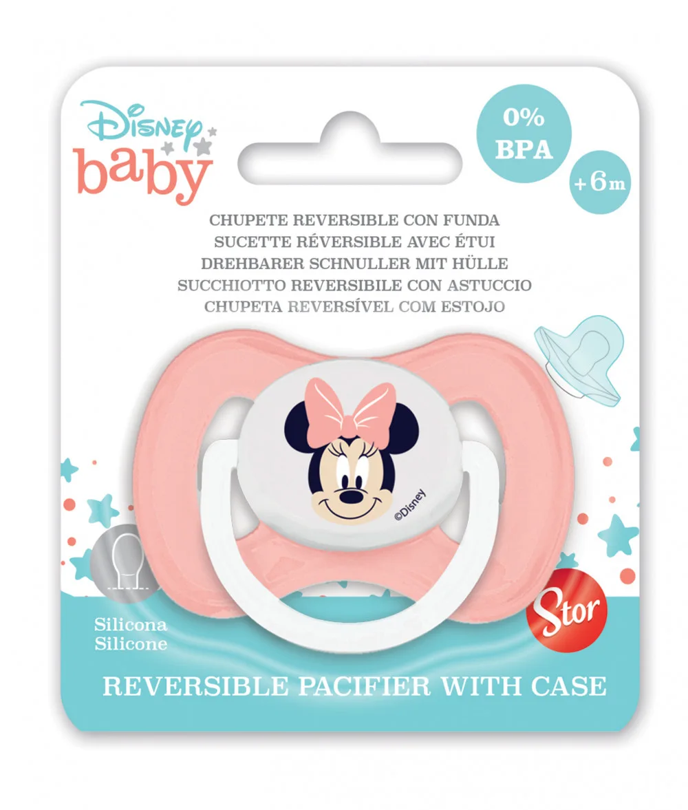 Disney Minnie Ooh Lala! megfordítható baba cumi tokkal