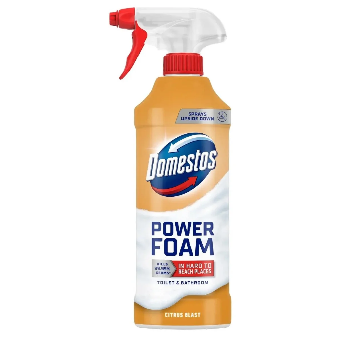 Power foam 435ml WC és fürdőszoba tisztító hab,Citrus Blast