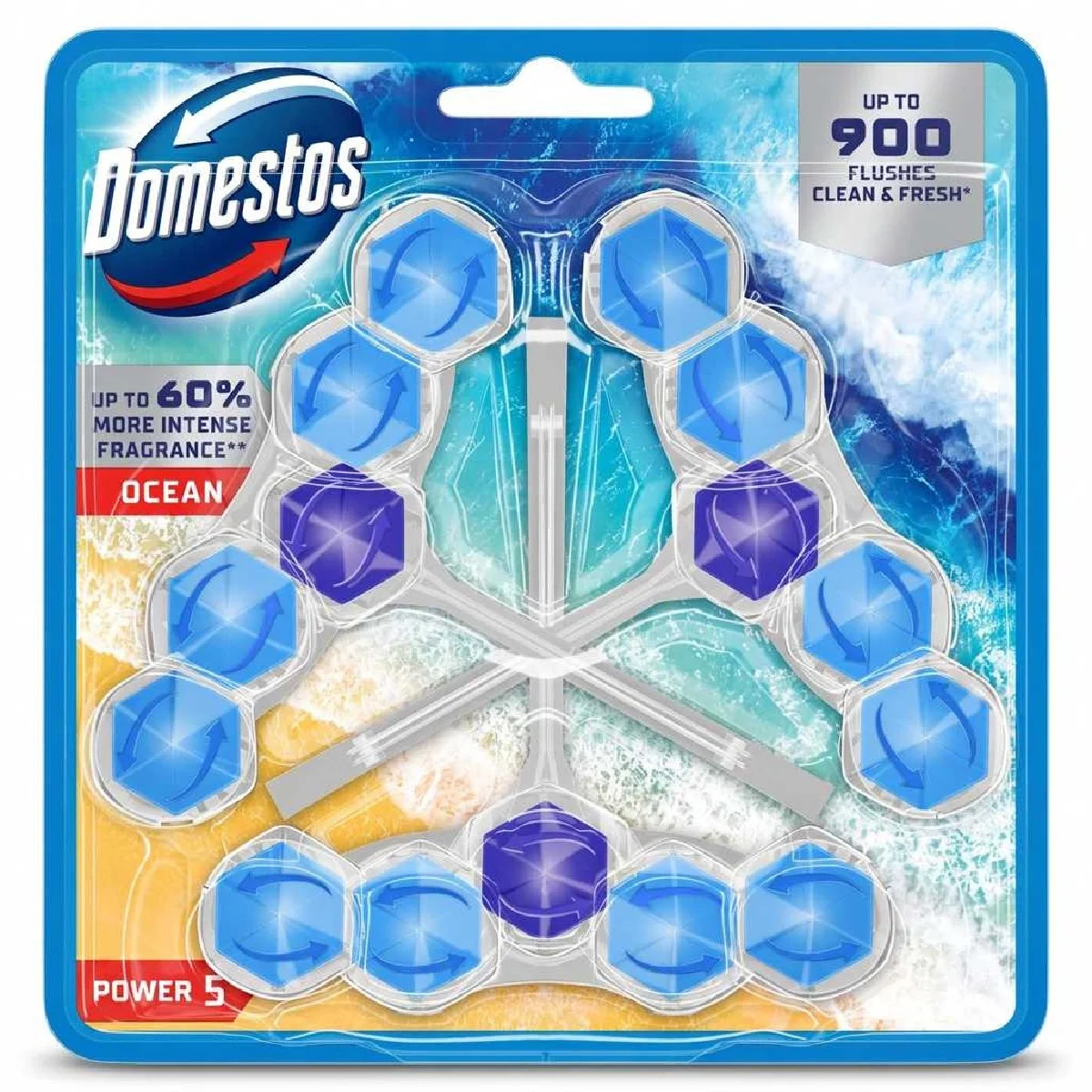 Wc tisztító rúd 3x50g Ocean 10/#
