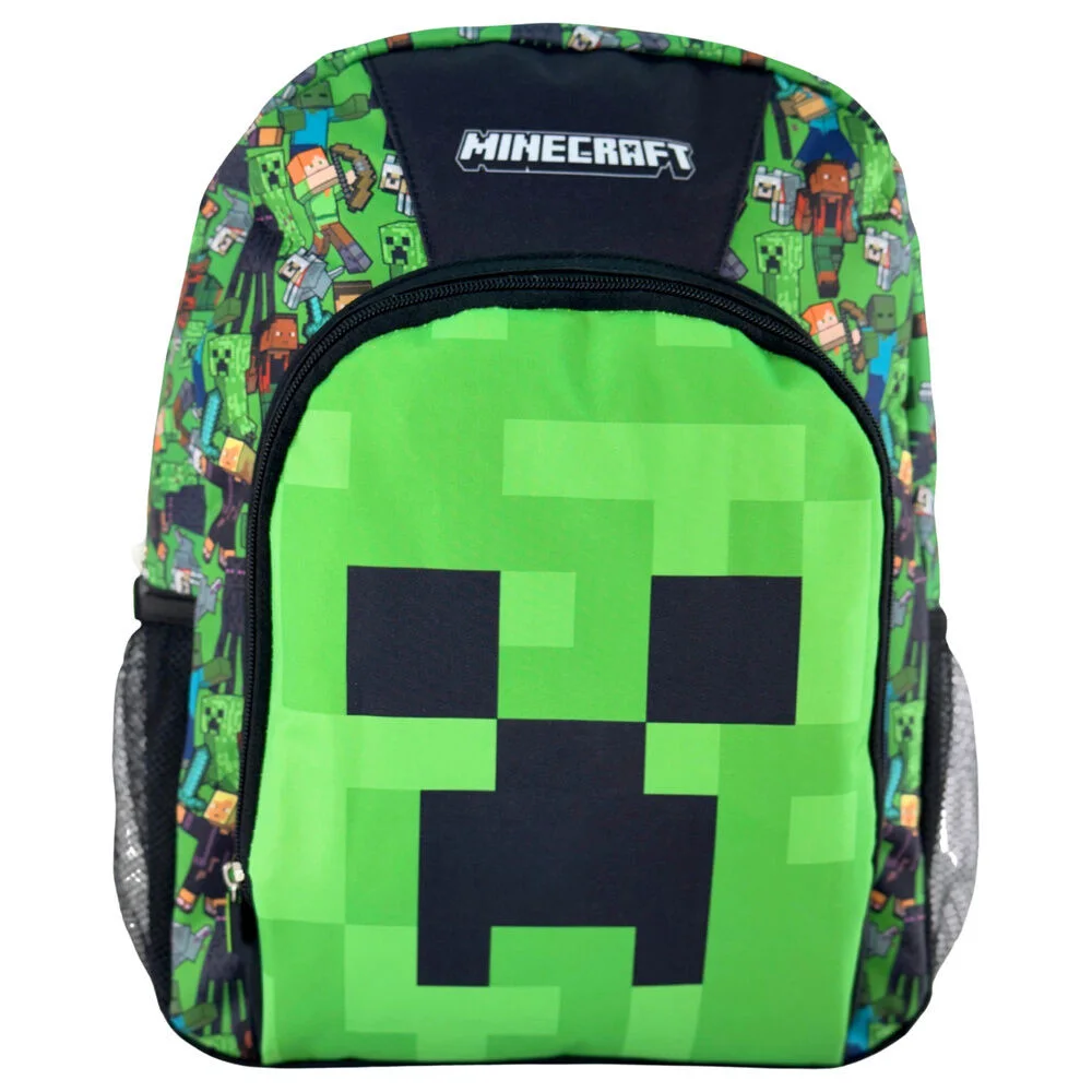 Minecraft Face iskolatáska, táska 42 cm