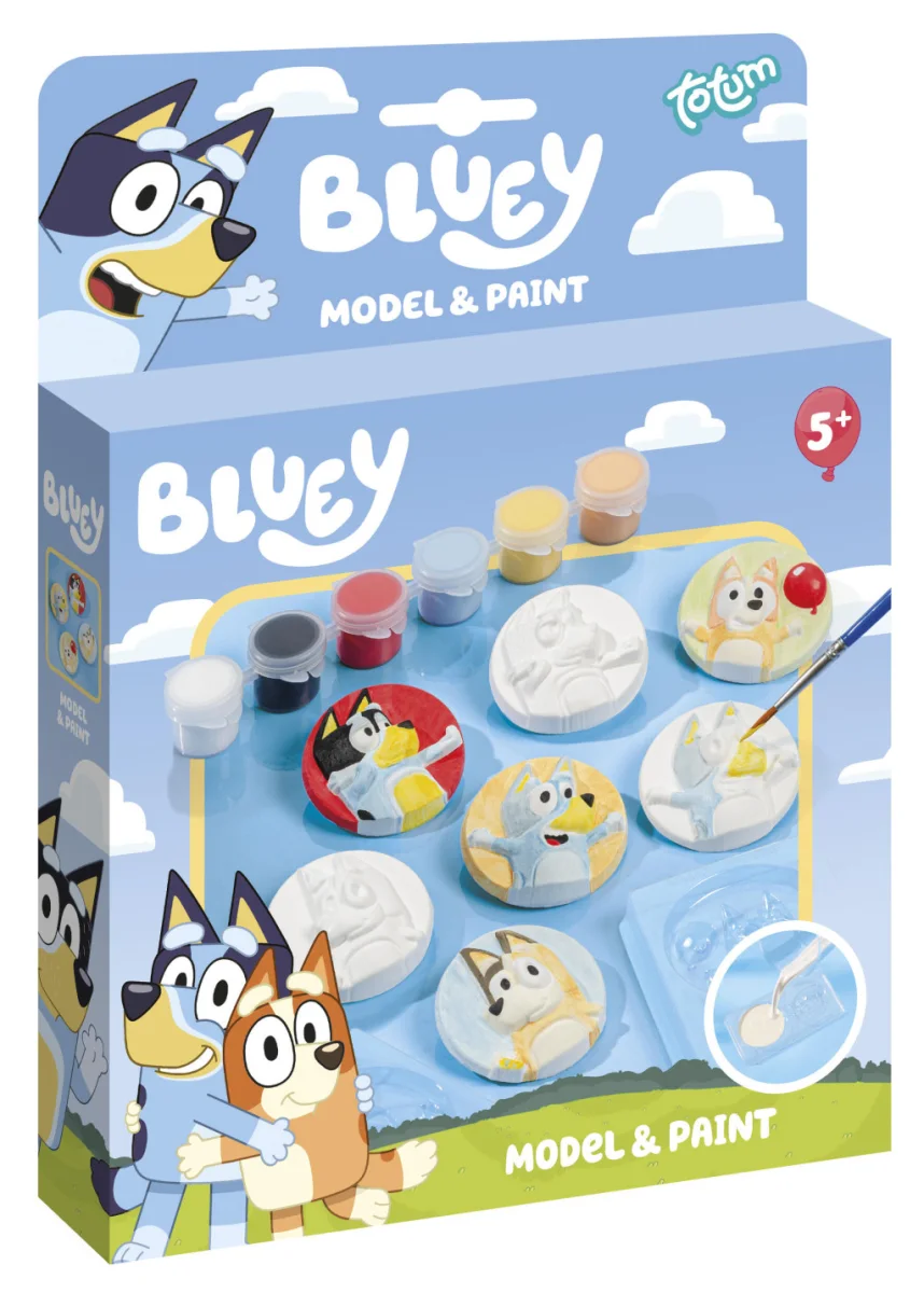 Bluey Happy gipszkiöntő készlet