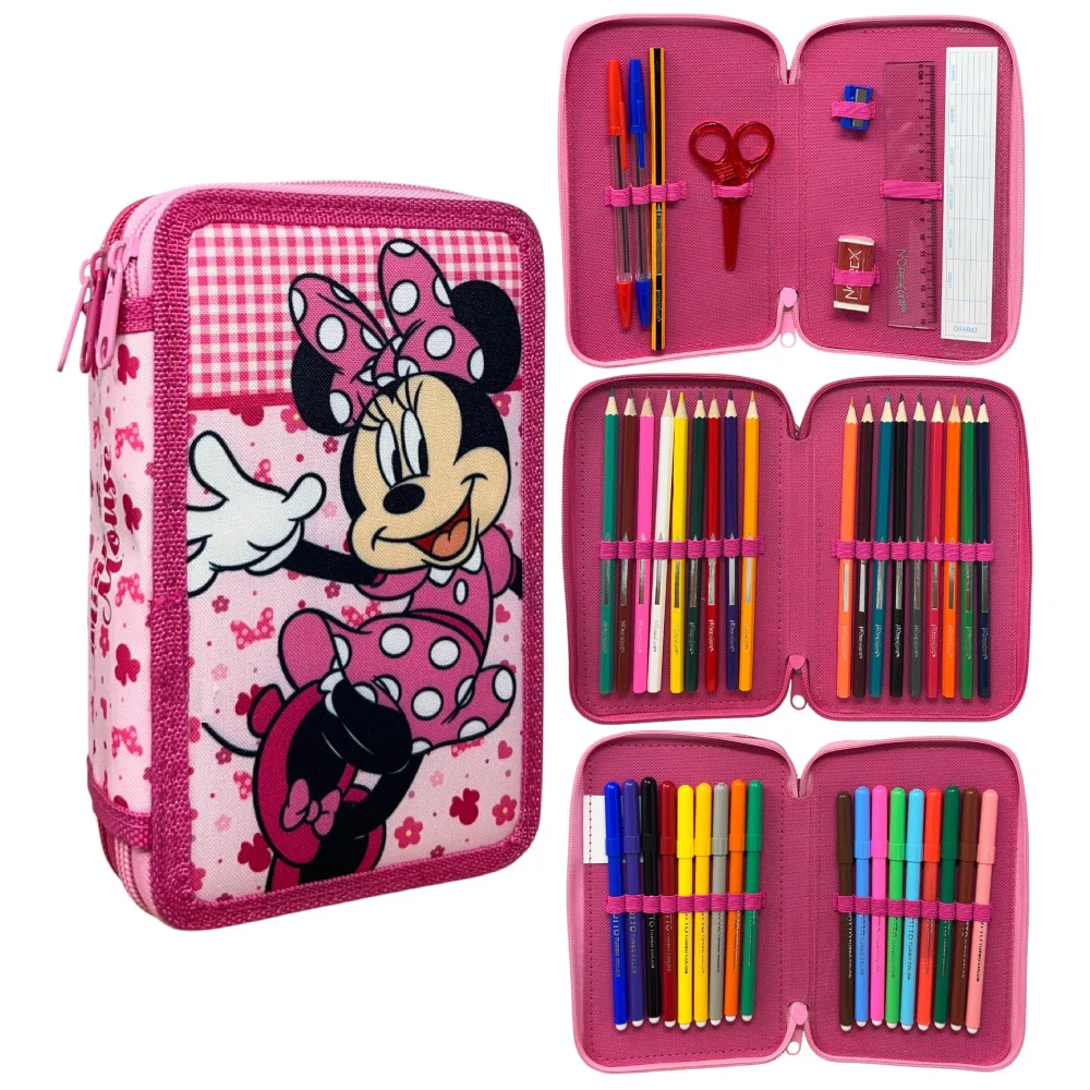 Disney Minnie Lovely Charm tolltartó töltött 3 emeletes
