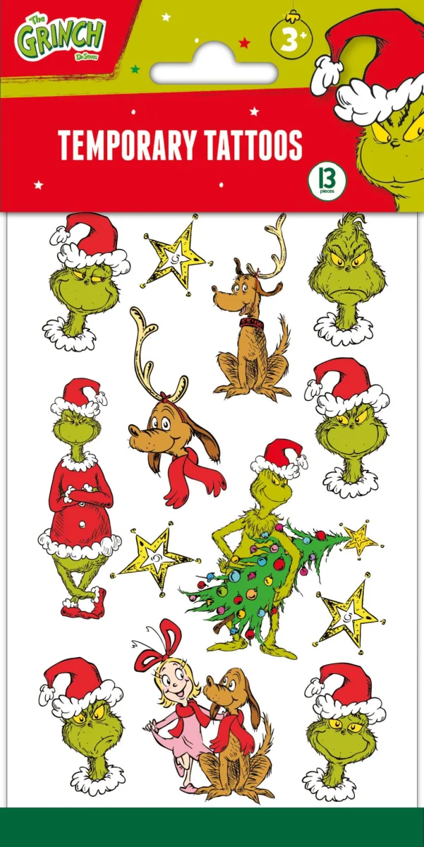 A Grincs Dr Seuss tetkó 13 db-os