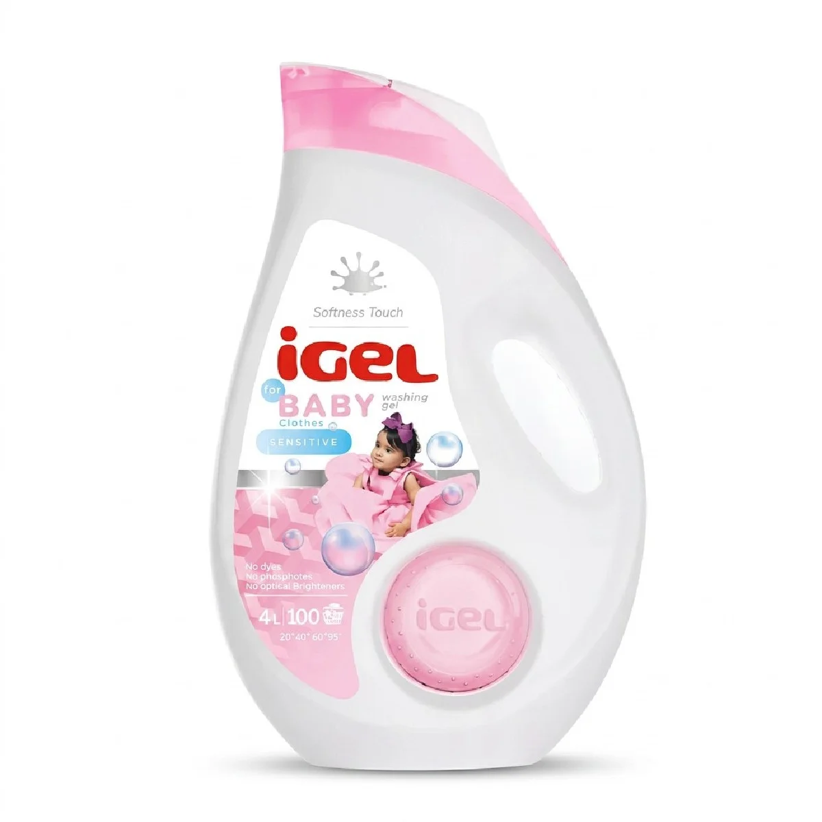 IGEL Mosószer folyékony 2L 50 mosás Baby Clothes Sensitive