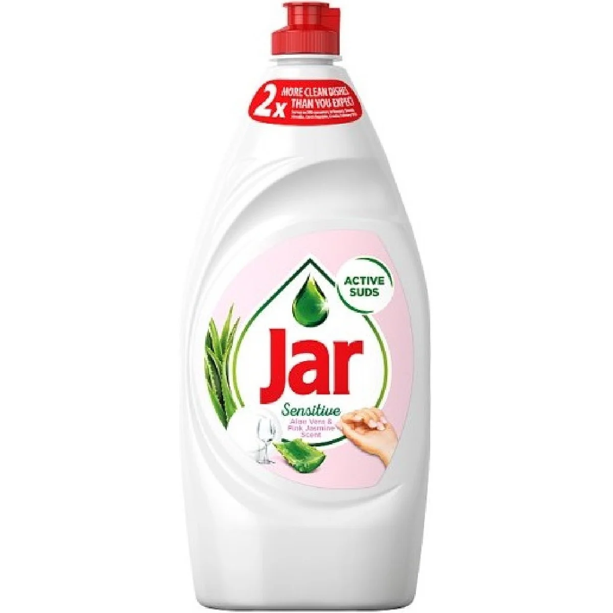 Jar Mosogatószer 900 ml Sensitive Aloe Vera-Pink Jázmin
