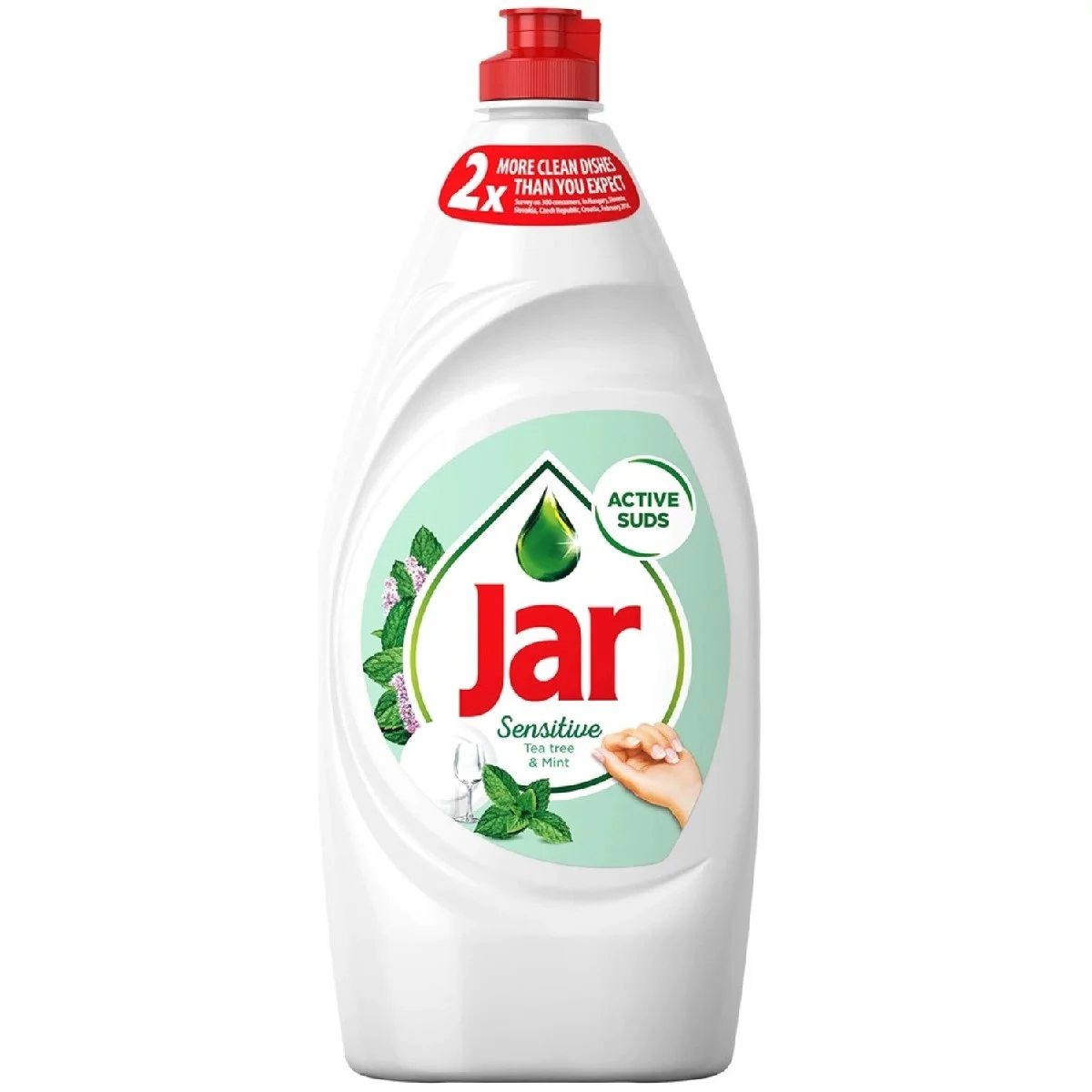 Jar Mosogatószer 900 ml Sensitive Teafa és menta