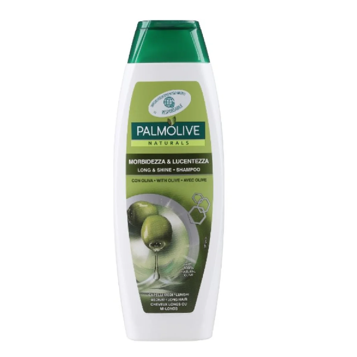 Palmolive Sampon 350 ml Long and Shine wih olive-női