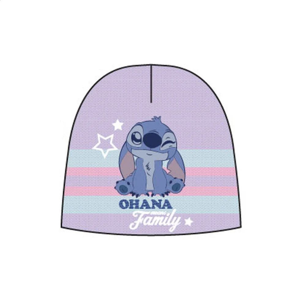 Disney Lilo és Stitch, A csillagkutya Ohana Purple baba sapka 50 cm