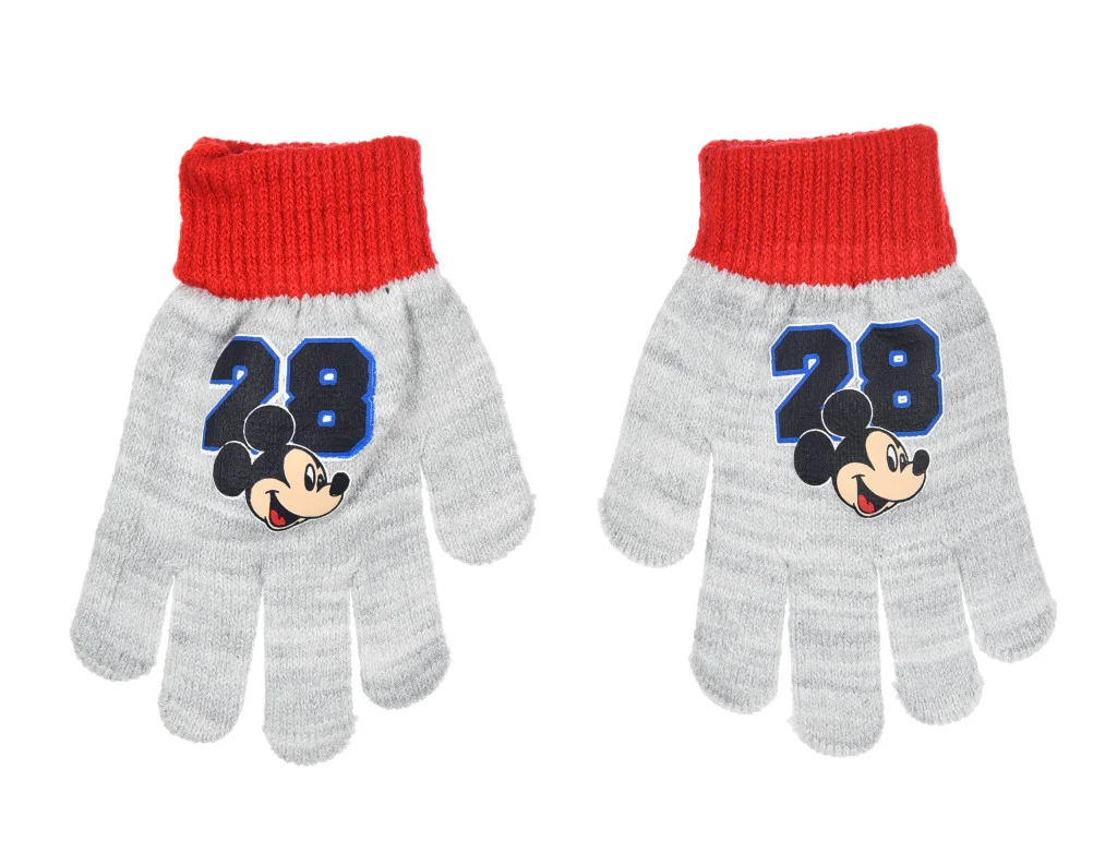 Disney Mickey Grey 28 gyerek kesztyű